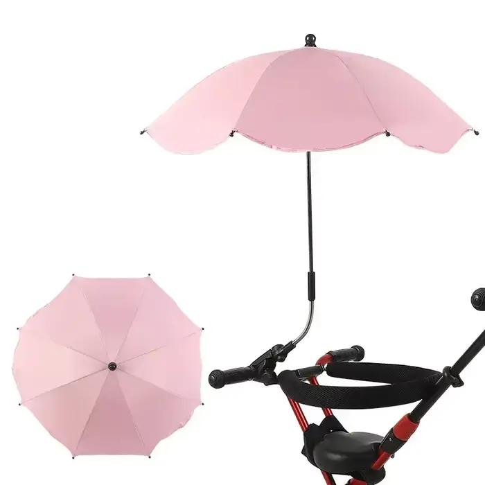 Parasol universel pour landau de bébé, pare-soleil réglable, pare-soleil Uv pour poussette, accessoi