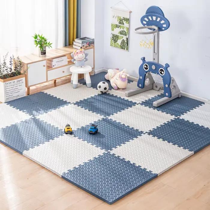 Tapis de jeu pour bébé épais de 2.5cm, antidérapant, résistant aux chutes, réutilisable, pour enfant