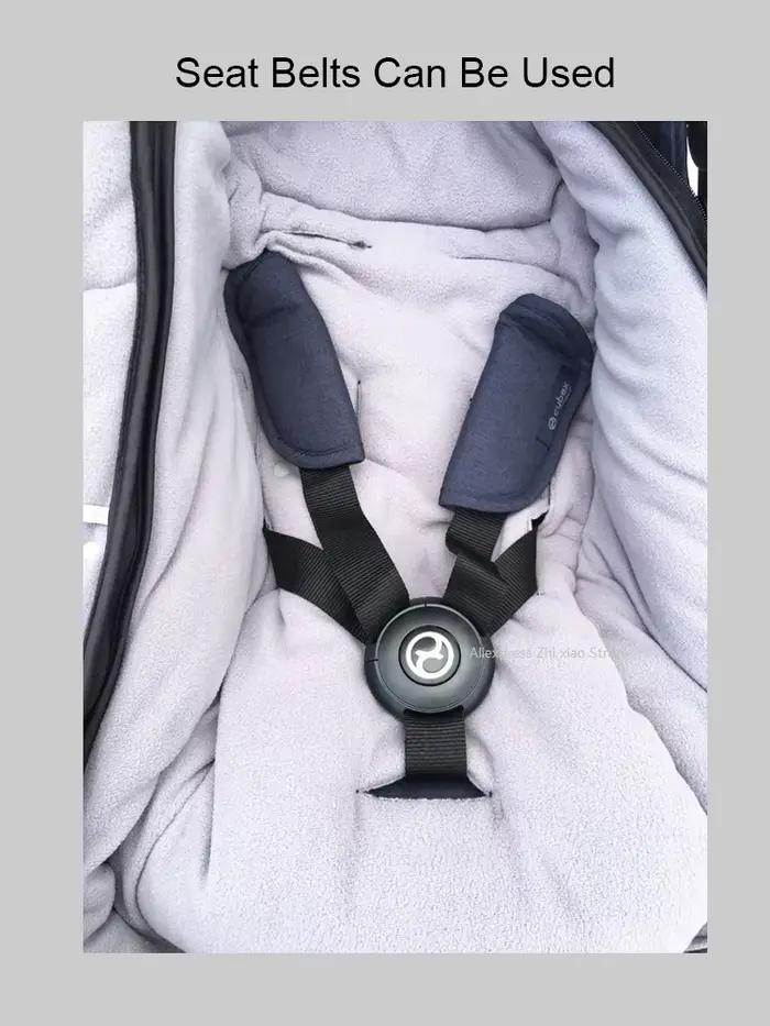 Accessoires de poussette pour bébé, couvre-pied chaud pour Cybex Eezy Twist, chancelière d'hiver pou