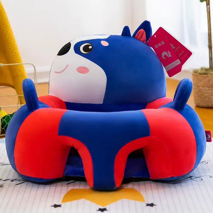 1 pièces siège de soutien pour bébé assis doux chaise coussin canapé en peluche oreiller jouet Anima