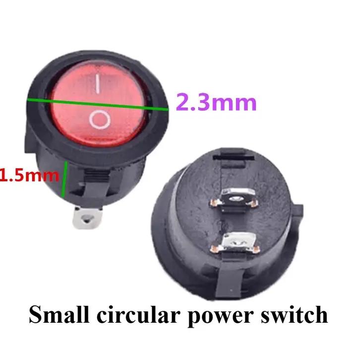 Interrupteur de véhicule électrique, clé d'accélérateur, fusible électrique, poignée avant et arrièr