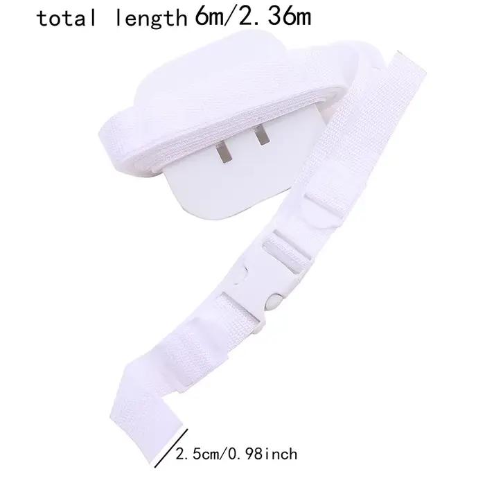 Connecteur de lit, sangle de matelas, feuille de ceinture, support de fixations en fibres pour bébé,