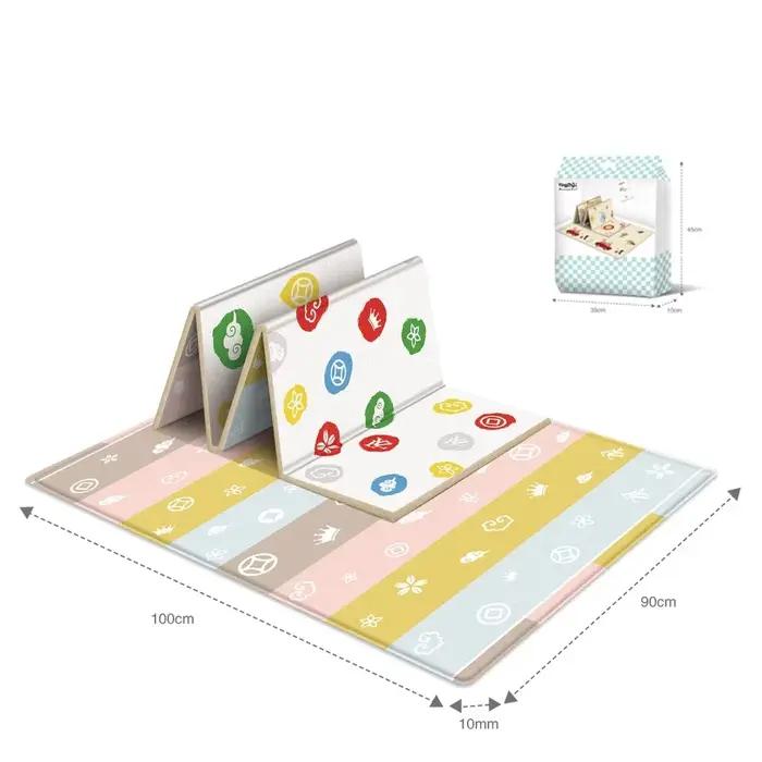 Polymère de jeu pliable pour bébé, tapis imperméable, facile à transporter, mère, enfants, activités
