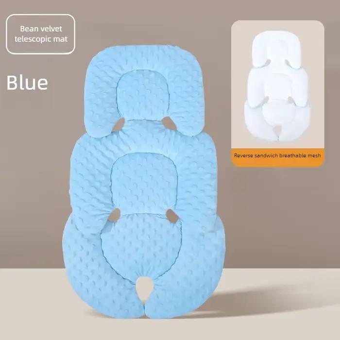 Coussin de poussette pour bébé, insert de matelas isolant universel pour siège auto, maille respiran