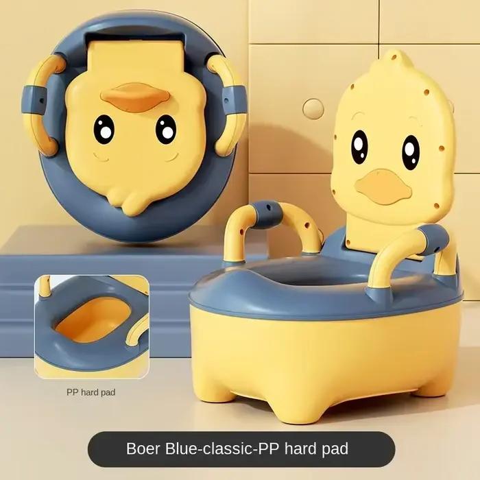 Pot d'entraînement pour enfants, toilettes pour la maison, canard de dessin animé mignon, coussin do