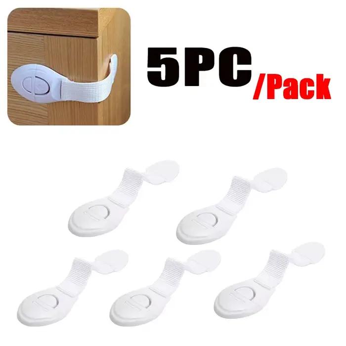 Serrure d'armoire de sécurité pour enfants, 10 pièces, Protection de sécurité pour bébé, serrure de 
