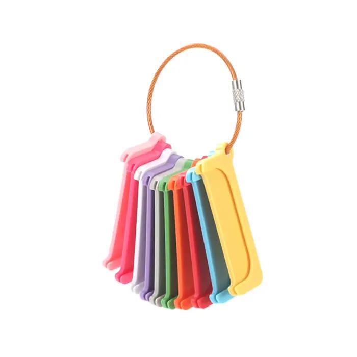 Support de carte portable pour Yoto-mini, avec boucles de fixation, organisateur coloré en ABS pour 