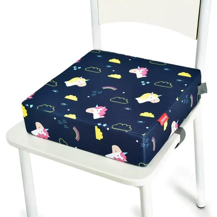 Coussin de siège rehausseur pour enfants, oreiller pour bébé, chaise haute, réglable et amovible, sé