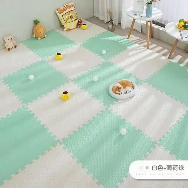 Tapis de jeu en mousse pour bébé, Puzzle, tapis de jeu pour enfants, carreaux d'exercice imbriqués, 