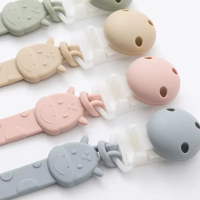 Clips de sucette en Silicone