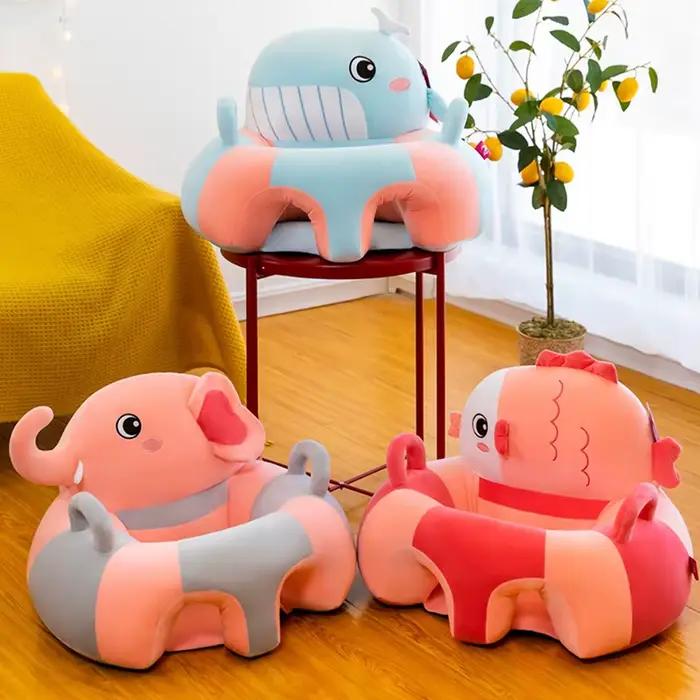 1 pièces siège de soutien pour bébé assis doux chaise coussin canapé en peluche oreiller jouet Animal