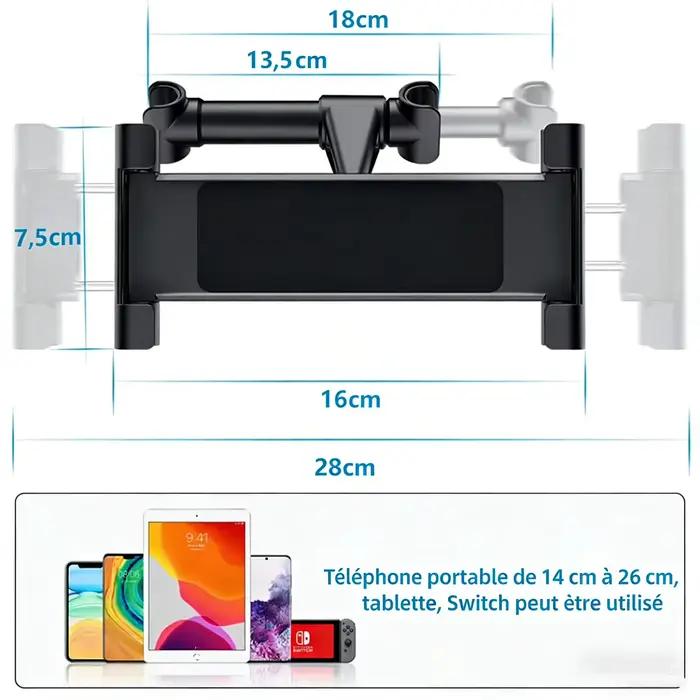 Support de tablette pour voiture