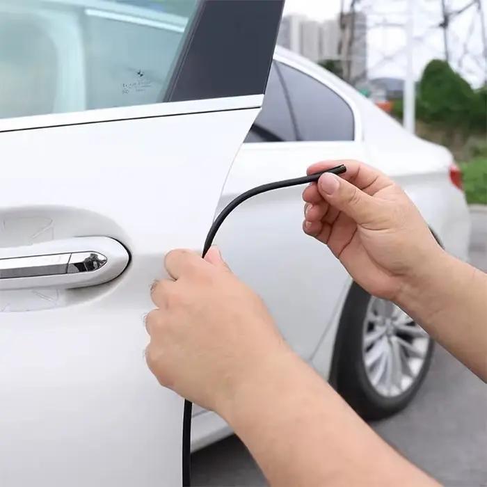 Bande Anti-Collision Universelle en Caoutchouc Haute Qualité pour Protection des Bords de Portes Voiture Accessoires de Voiture Occasions Spéciales