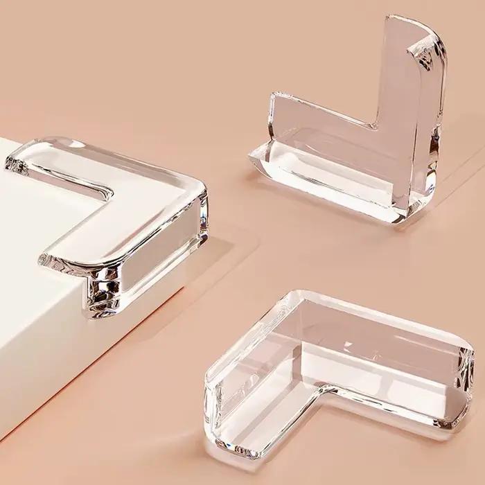 10 pièces enfants Anti-crash coin garde Transparent