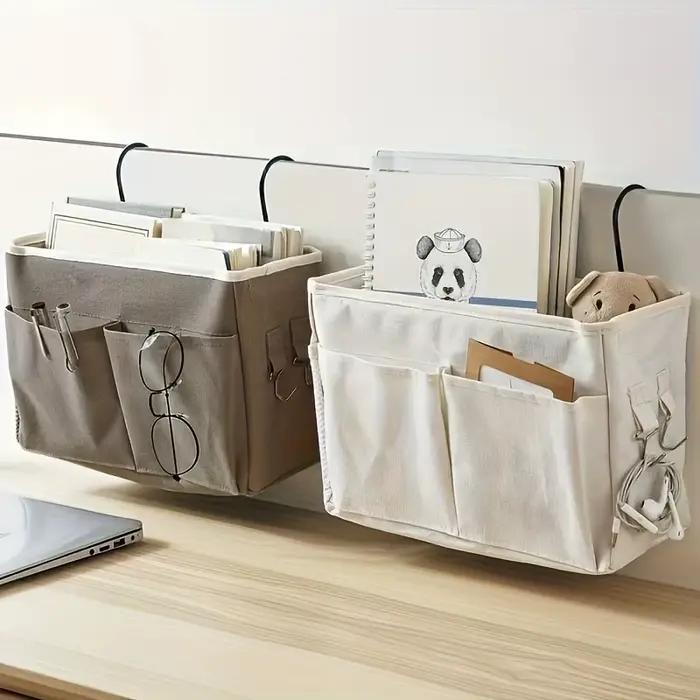 Organisateur de rangement mural en tissu
