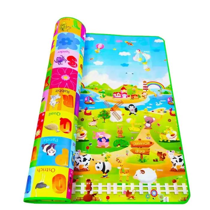 Tapis de jeu en caoutchouc pour bébé