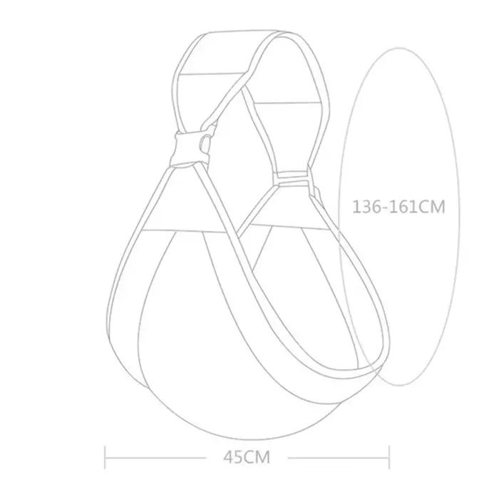 Sangle ronde ergonomique multifonctionnelle pour bébé