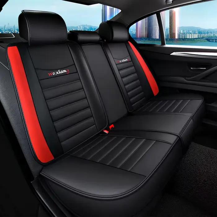 Housse de Siège Voiture en Eponge et Cuir Artificiel Résistante à l'Eau Pour Kia Sportage Stinger Stonic et Plus