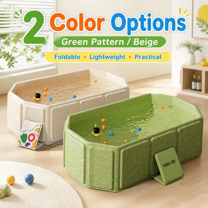 Baignoire pliable, facile à ranger