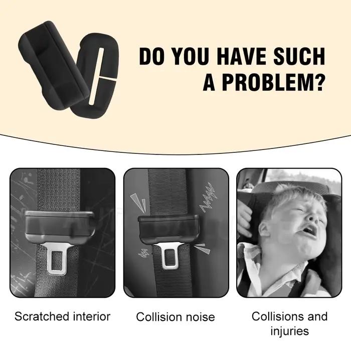 Couvercle de protection de boucle de ceinture de sécurité de voiture