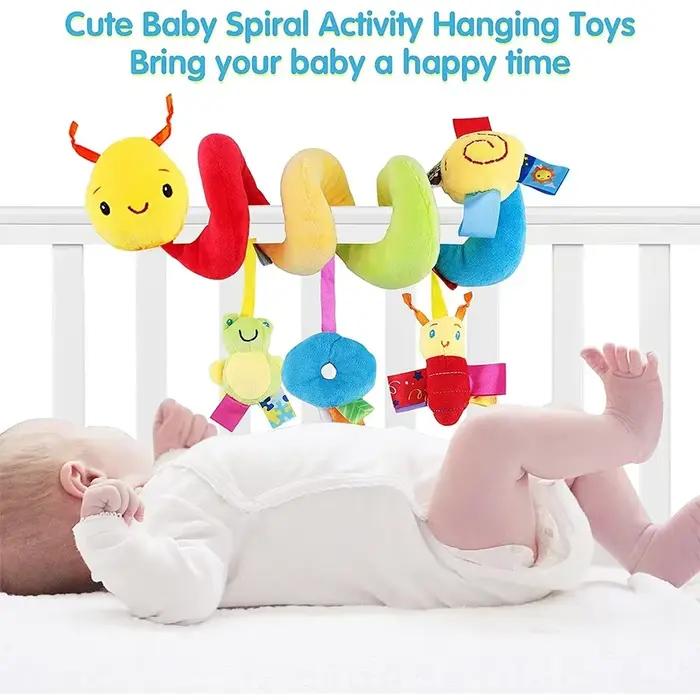 Jouets de poussette en spirale pour nouveau-né