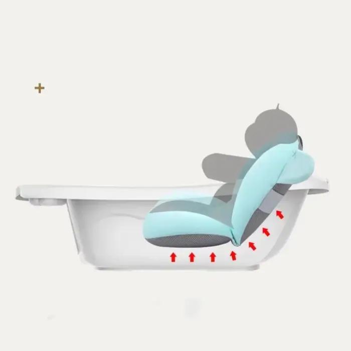 Tapis de Soutien Ajustable pour Baignoire