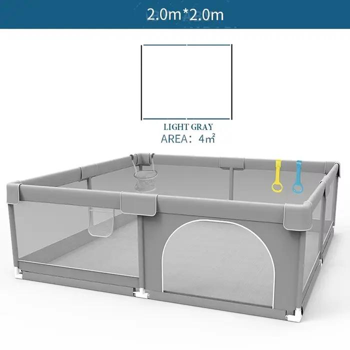 Grand parc de jeux IMBABY pour bébé 200cm sécurisé et moderne pour 0-6 mois 7-12 mois 13-24 mois 25-36 mois occasions spéciales et cadeaux enfants
