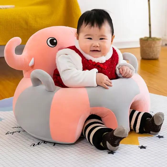1 pièces siège de soutien pour bébé assis doux chaise coussin canapé en peluche oreiller jouet Animal