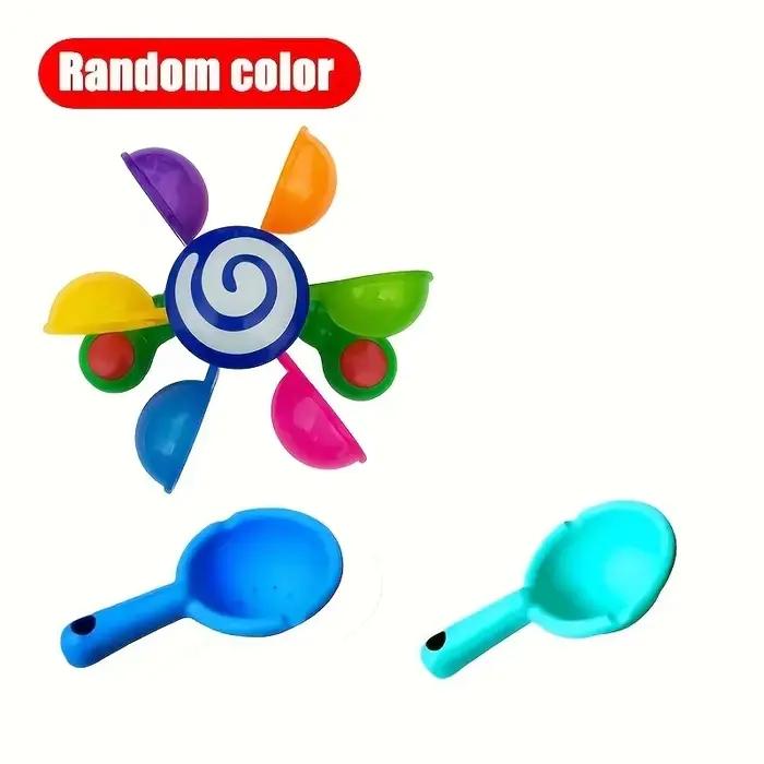 Jouets de bain de moulin à vent rotatif amusants