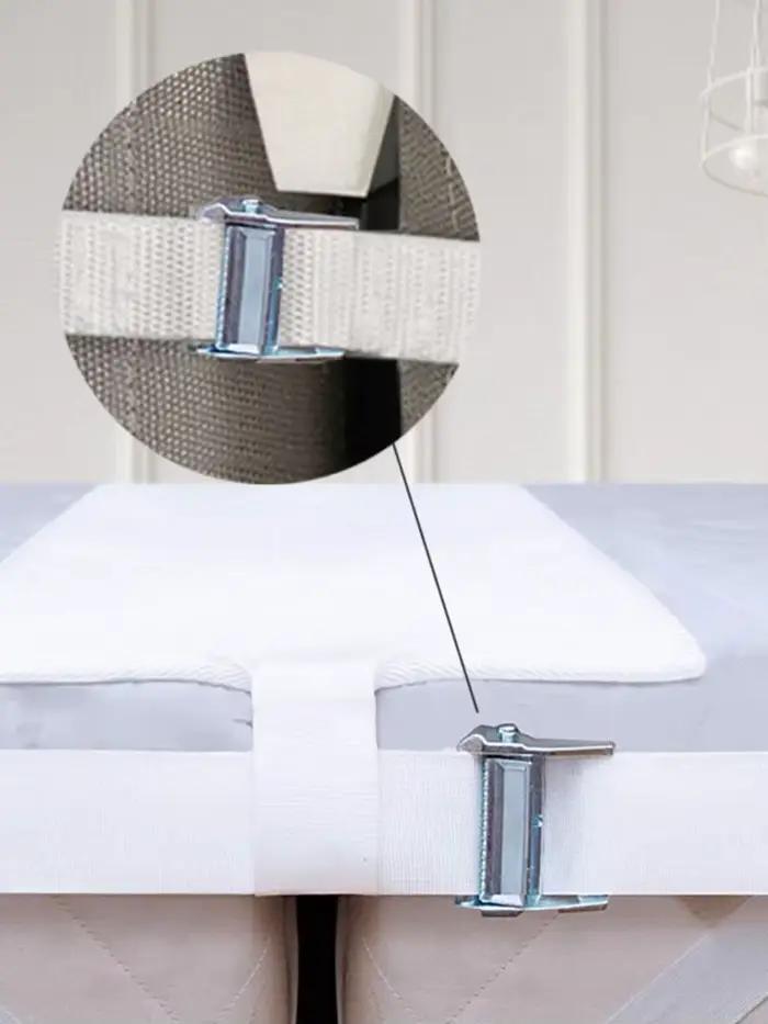 Kit de conversion de matelas avec connecteur pour créer un lit king size confortable et flexible pour la maison et l'hôtel