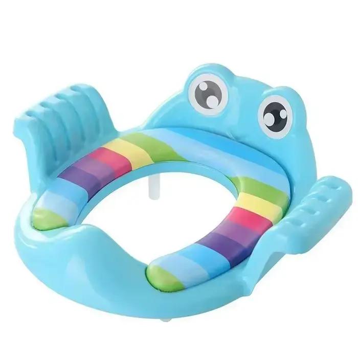 Siège de toilette pour bébé 2026 avec accoudoirs coussin PU PVC pour filles et garçons apprendre propreté occaions spéciales enfants autonomie sécurité développement