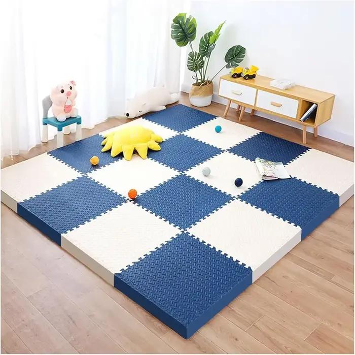 Tapis de jeu antidérapant pour bébé rampant