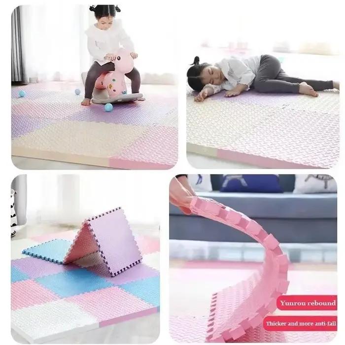 8-16 pièces mousse bébé tapis de jeu Puzzle