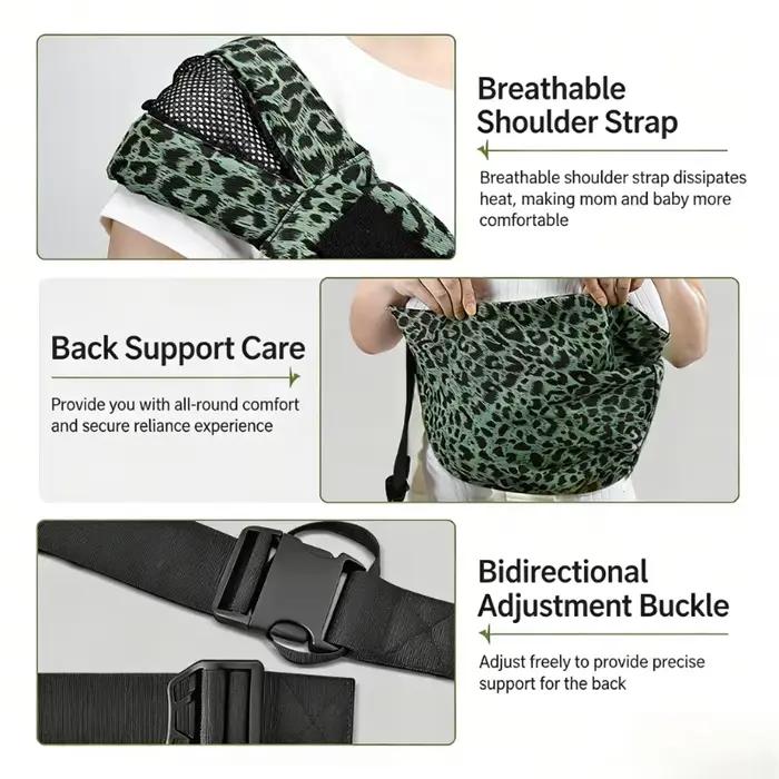 Porte-bébé portable à bandoulière