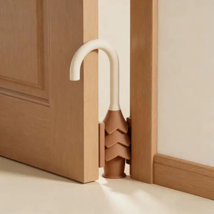 bloque-porte anti-pincement silicone sécuritaire pour bébé pour les mains et les doigts protection porte maison et centre de garde occasions spéciales