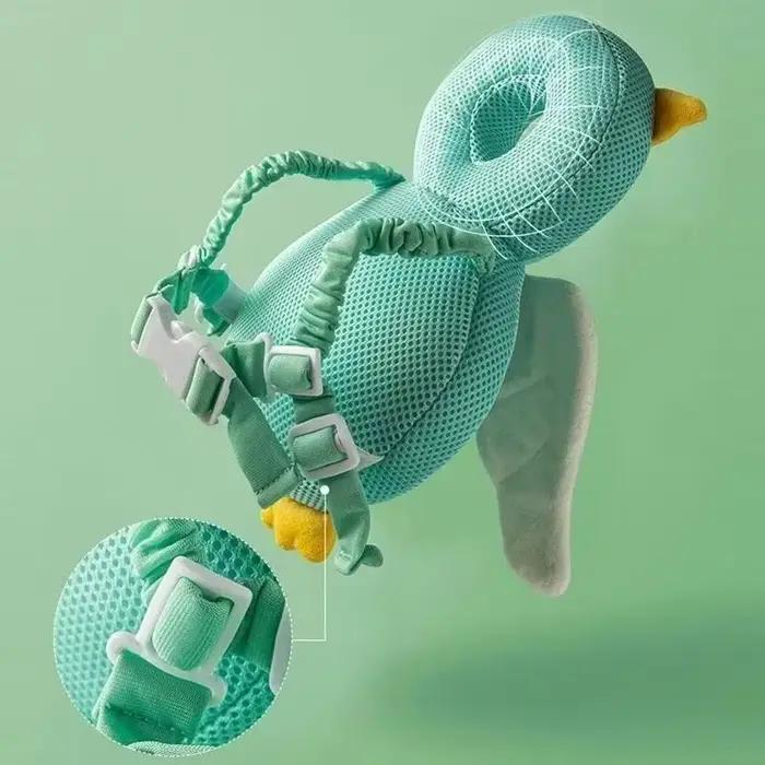 Appui-tete pour nouveau-ne oreillers de securite sac a dos pour bebe en age tendre coussin de protection contre les chutes dessin anime oreillers de securite doux occassions speciales tranches dages 3-6ans 0-1ans 1-2ans