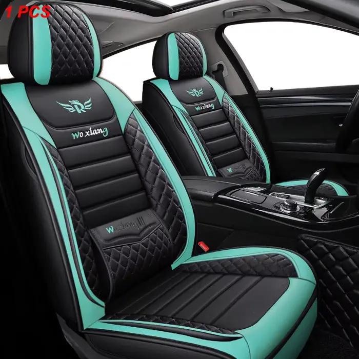 Housse de Siège Voiture en Eponge et Cuir Artificiel Résistante à l'Eau Pour Kia Sportage Stinger Stonic et Plus