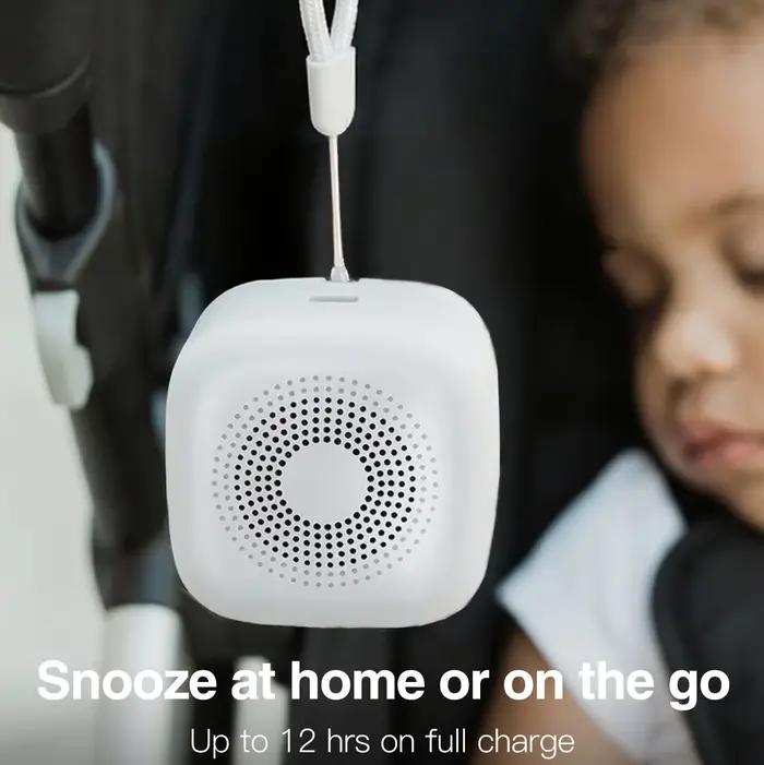 Machine à bruit blanc portable pour bébé avec veilleuse