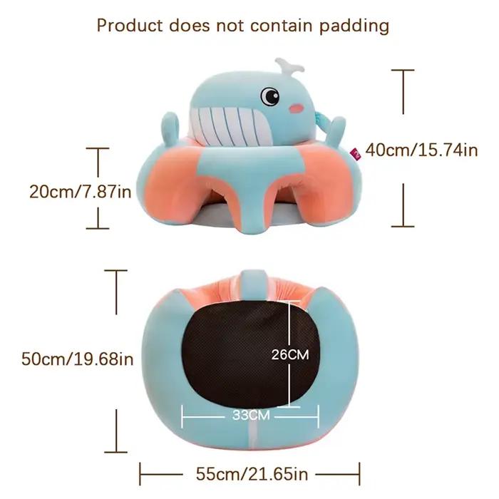 1 pièces siège de soutien pour bébé assis doux chaise coussin canapé en peluche oreiller jouet Animal