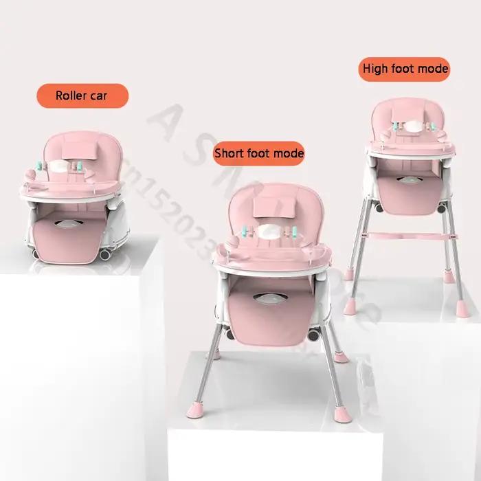 Chaise haute pliante pour bébé