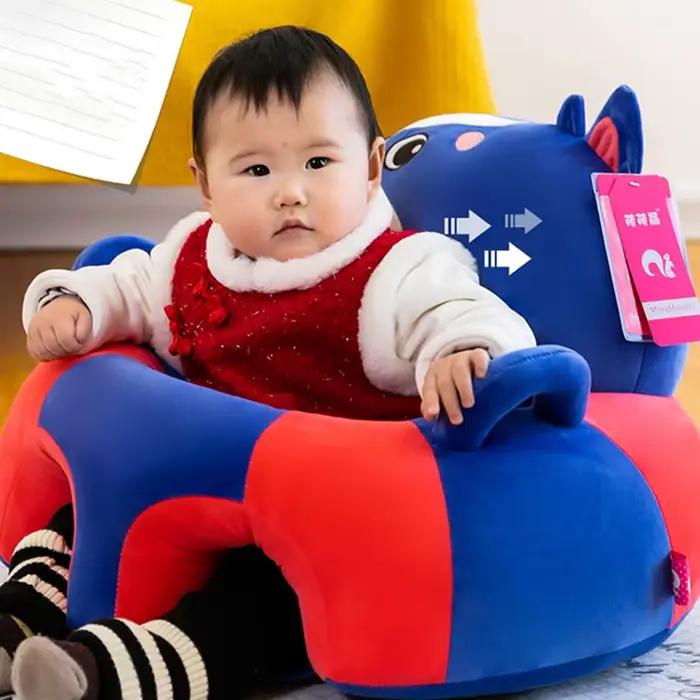 1 pièces siège de soutien pour bébé assis doux chaise coussin canapé en peluche oreiller jouet Animal
