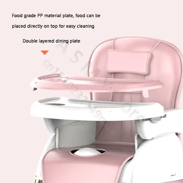 Chaise haute pliante pour bébé