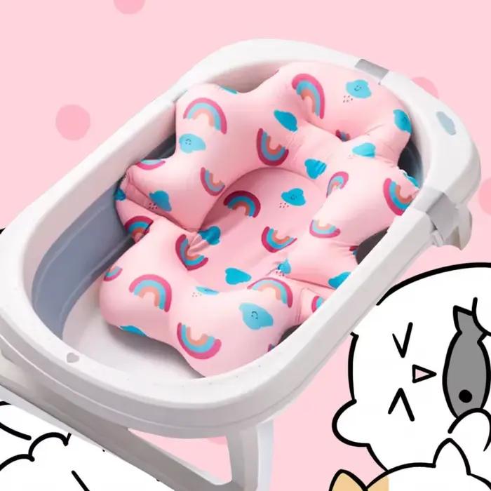 Tapis de soutien de siège de bain pour bébé