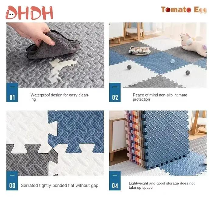 Tapis de jeu pour bébé épais de 2.5cm