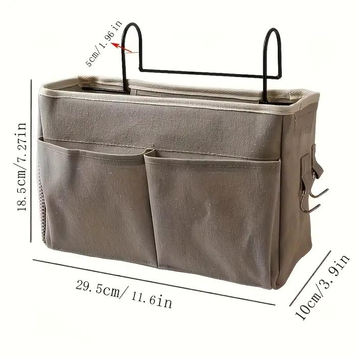 Organisateur de rangement mural en tissu
