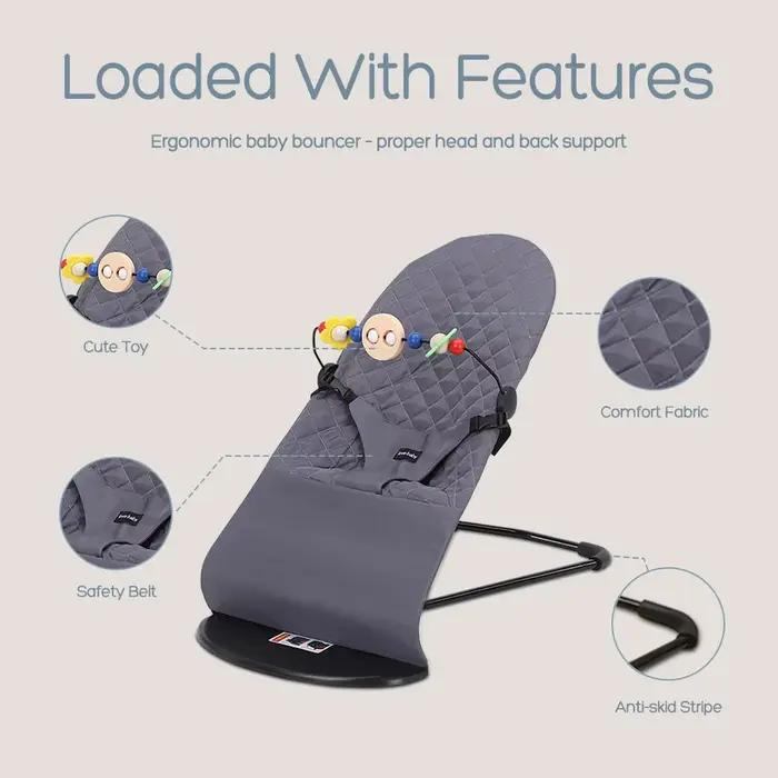 Chaise à bascule pliable pour bébé