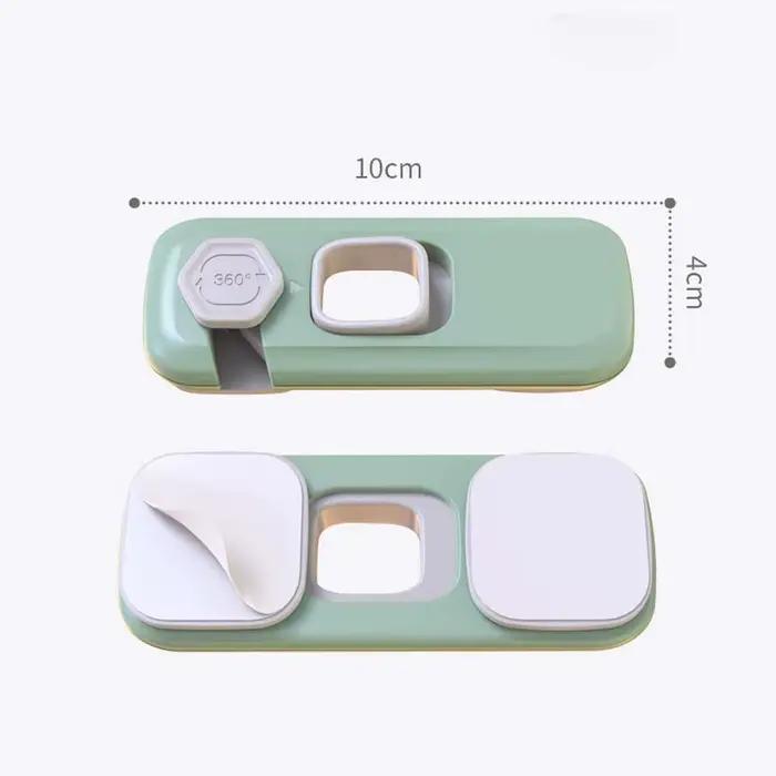 Serrures de tiroir en silicone sécurisant armoires et réfrigérateurs pour enfants de maternité à 6 ans sécurité et protection des meubles de rangement