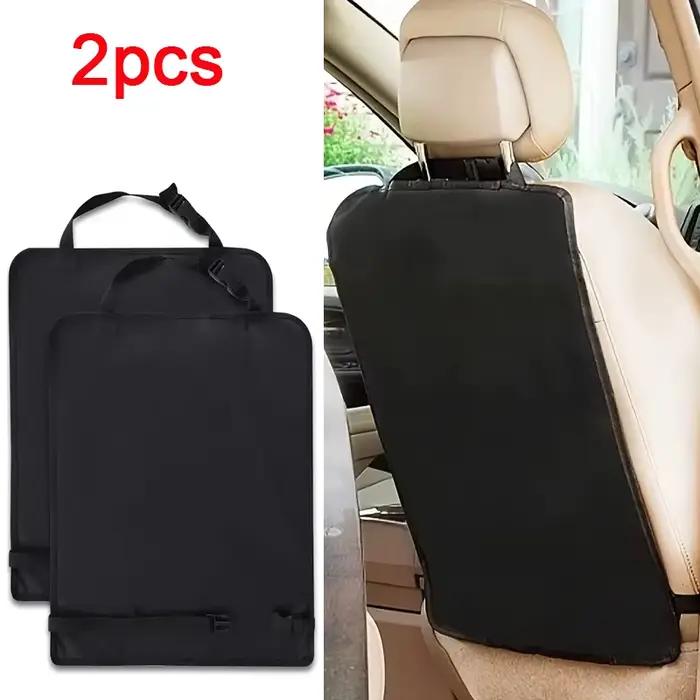 1/2 pièces protecteurs de coup de pied arrière de siège de voiture housses