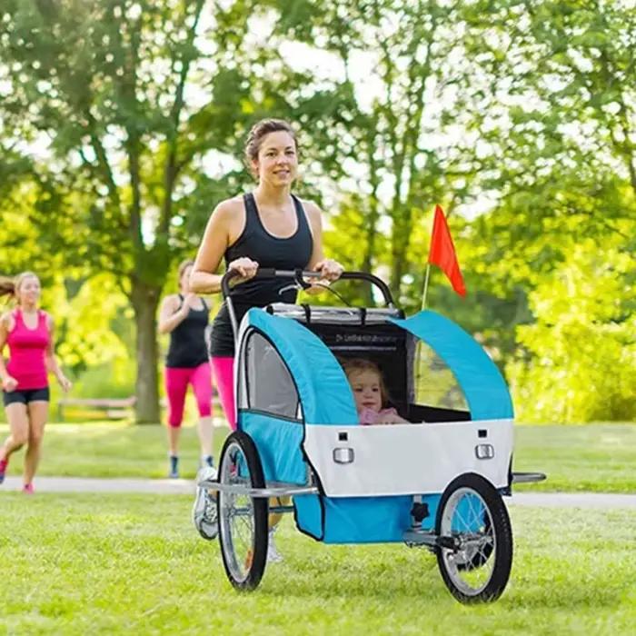 Remorque à vélo pour enfant à 3 roues ALWAYSME Puviter