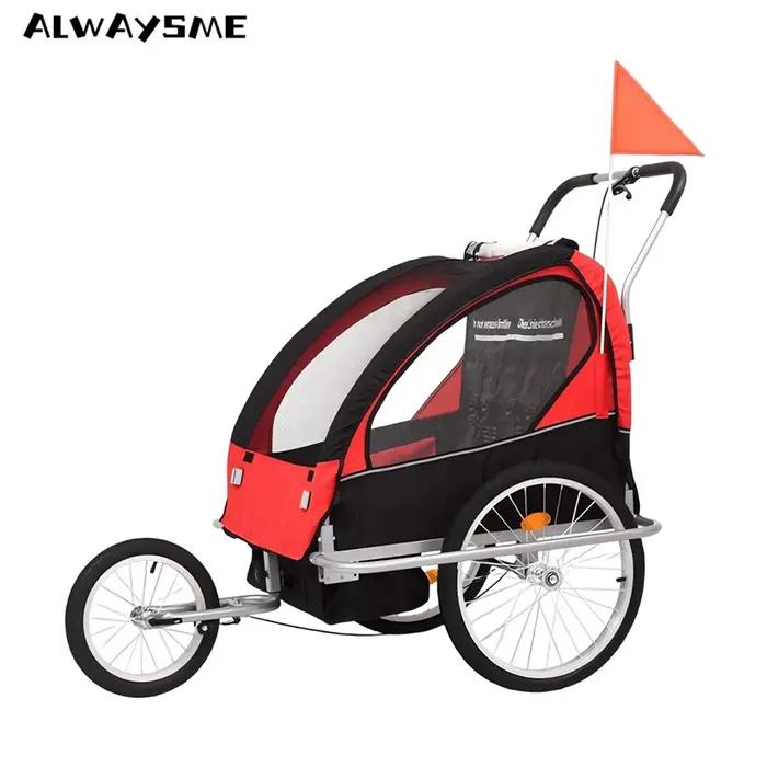 Remorque à vélo pour enfant à 3 roues ALWAYSME Puviter